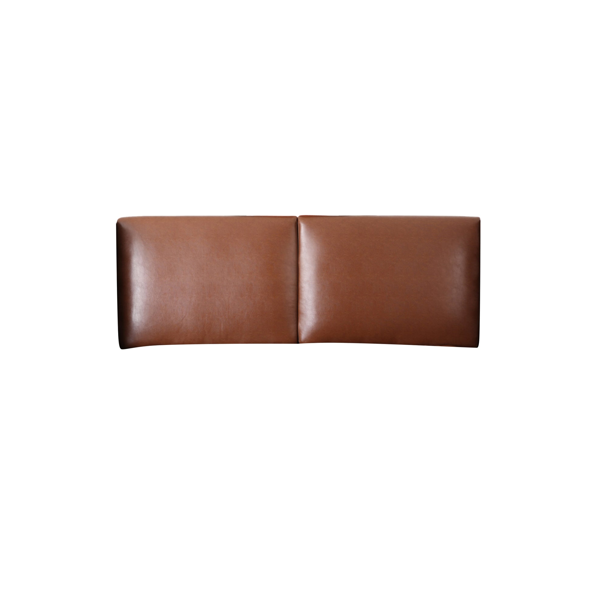 3 Seater Sofa Light Brown Pu 3 Seat