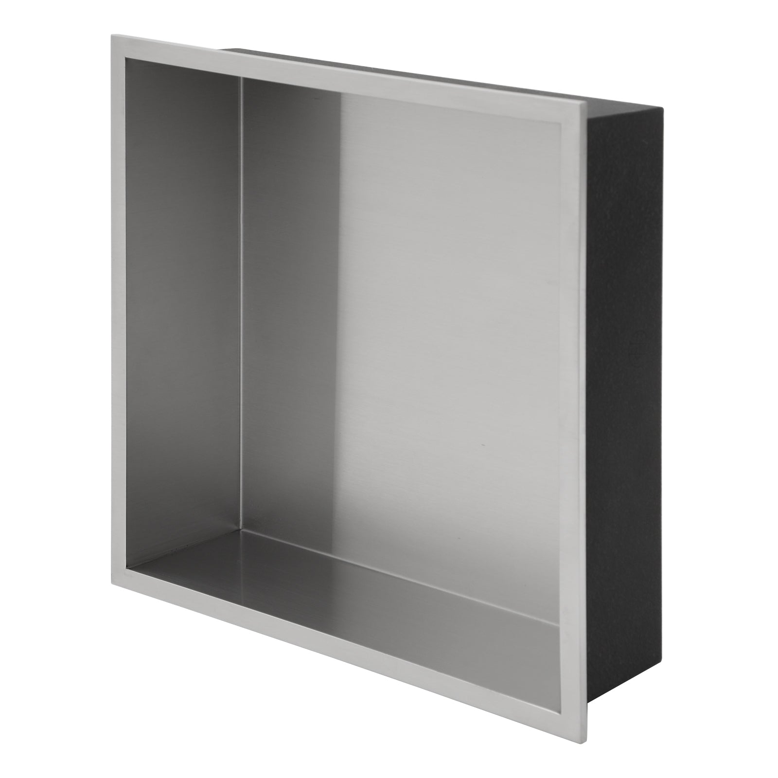 13" X 13" Stainless Steel Shower Niche, Brushed Nickel Brushed Nickel Stainless Steel