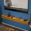 72'' Fireplace Mantel Wooden Wall Mounted Floating Shelf 8