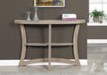 Accent Table, Console, Entryway, Narrow, Sofa, Living Room, Bedroom, Brown Laminate, Contemporary, Modern Taupe Particle Board