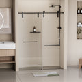 Stainless Steel Shower Door Hardware & Handles, 24D210 60Mb P Matte Black Stainless Steel