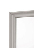 Gray Square Mirror Gray Solid Wood Mdf Glass