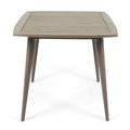 Outdoor Square Acacia Wood Dining Table With