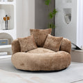 Coolmore Lazy Sofa Durable Comfort Lounger High Back Bean Bag Chair Couch With Three Pillows For Adults And Kids, Indoor & Outdoor, Single Gaming Sofa Chair For Bedroom,Office Coffee Chenille Coffee Foam Chenille 1 Seat