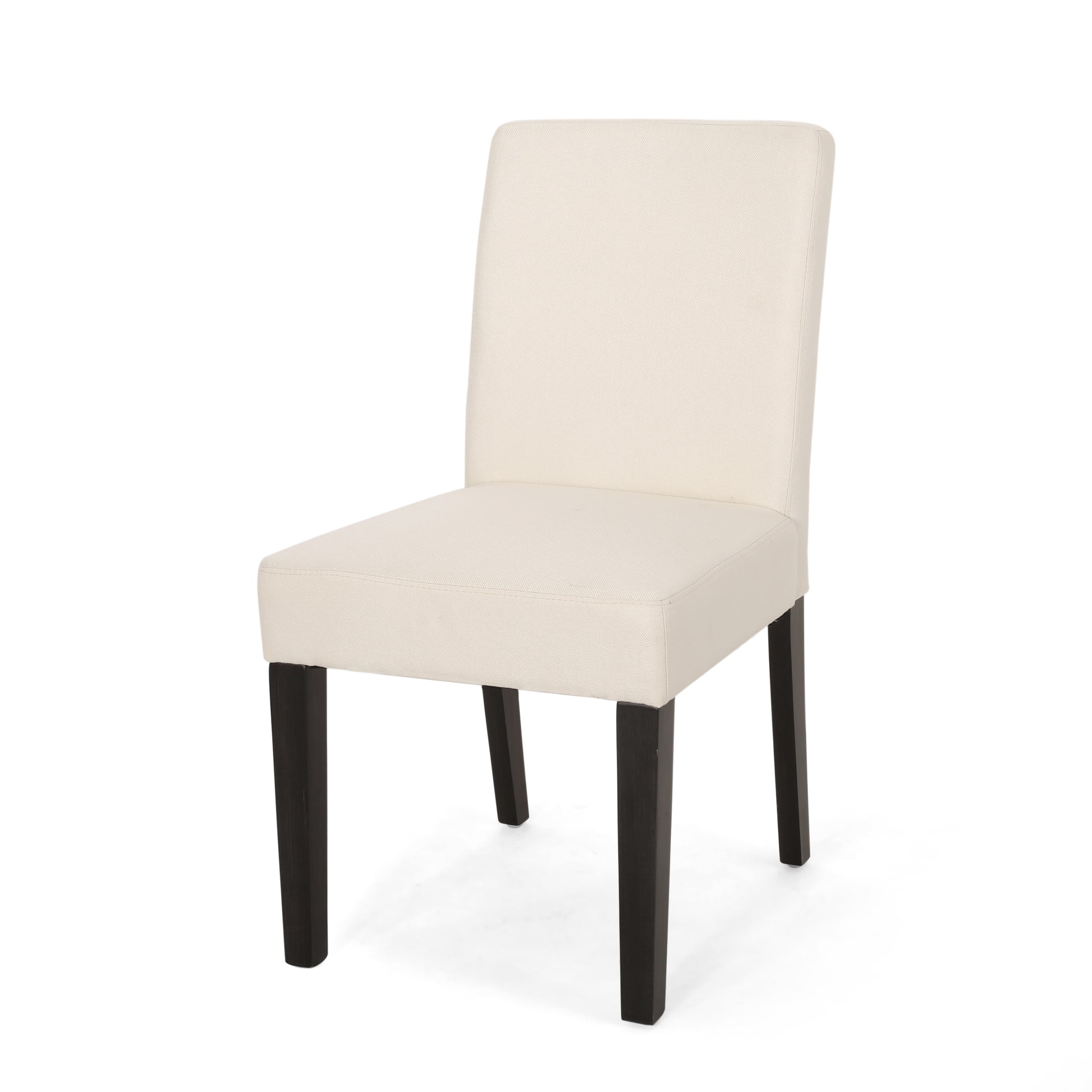 Dining Chair Beige Fabric