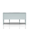 Breakfront Sideboard In A Ocean Finish Light Blue Solid Wood Mdf