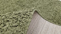 Shaggy Area Rugs, Carpets For Livingroom, 7X10 Area Rugs ,Shaggy Green Rectangle 8&10 Green Contemporary Abstract Polypropylene