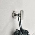 5 Piece Bathroom Towel Rack Set Wall Mount Brushed Nickel Stainless Steel