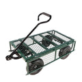 Wagon Cart Garden Cart Trucks Make It Easier To Transport Firewood Green Garden & Outdoor Metal