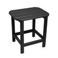 HDPE Compact Side Table, Perfect for Indoor Outdoor black-hdpe