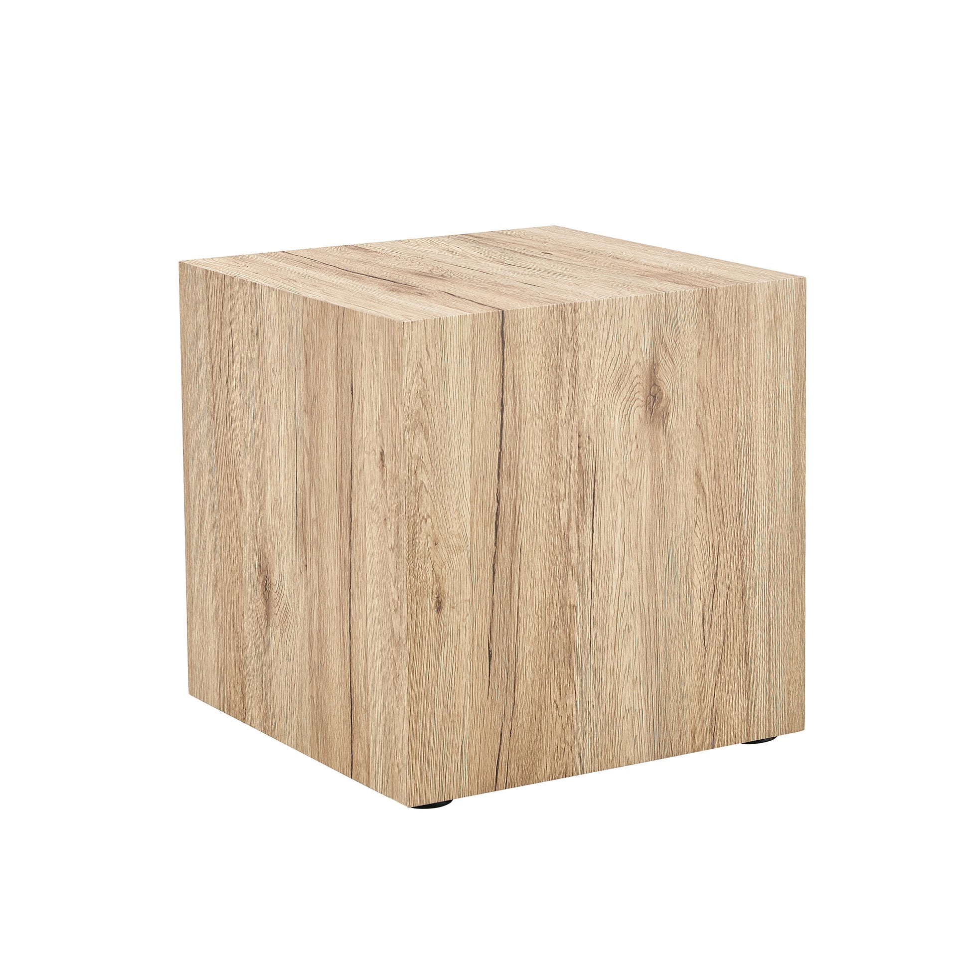Elevate Your Living Space With This Modern Mdf Coffee Table That Showcases Smooth, Light Wood Color Texture Patterns. It Is Characterized By Stylish Design. Wood Mdf