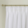 Newport Blackout Curtains For Bedroom, Linen Curtains For Living Room, Window Curtains, Room Darkening Curtains 96 Inches Long, Soft White Soft White Linen