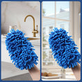 Microfiber Mop Slippers,Mop Slippers For Floor Cleaning,Machine Washable And Reusable,3Pieces,Suitable For Kitchen, Living Room And Other Occasions Blue,Green,Red Microfiber