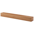 60'' Fireplace Mantel Wooden Wall Mounted Floating Shelf 8