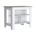 Cortes Kitchen Island 2 Tier Shelf 40