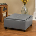 Mansfield Ottoman Beacon Grey Pu