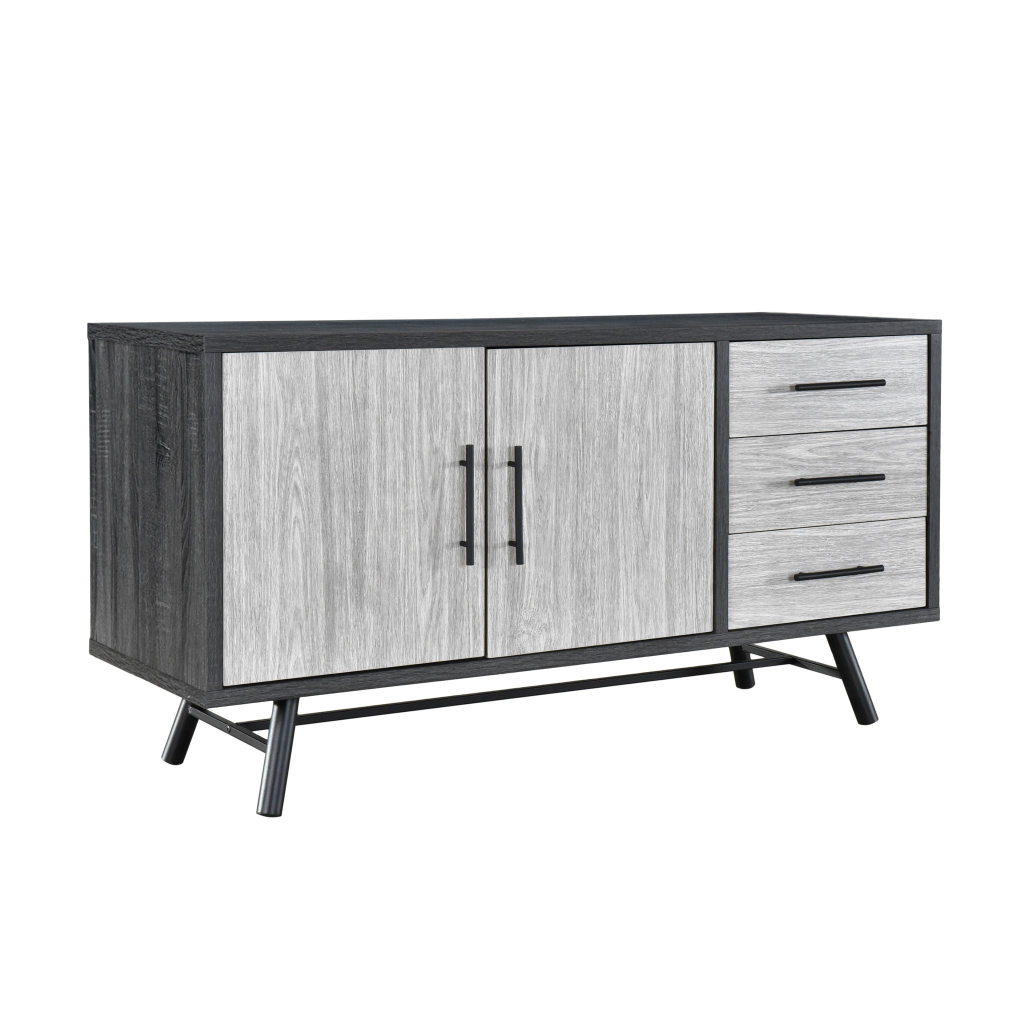 Large Sideboard - Grey Particle Board