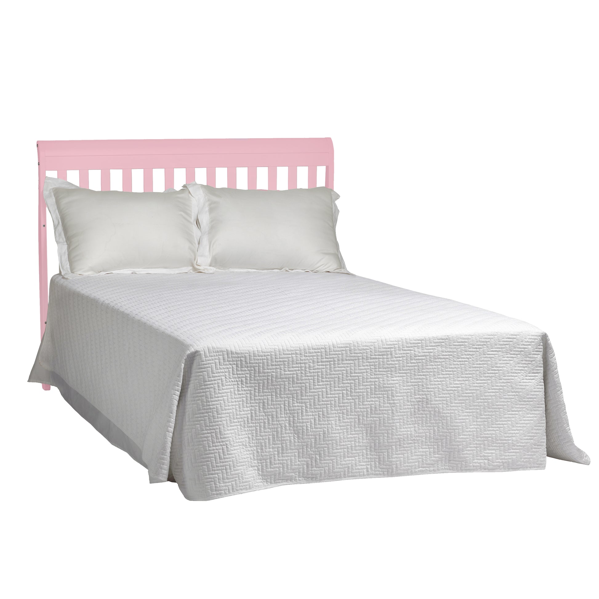 Riley 4 In 1 Convertible Crib Pink Pink Wood