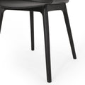 Dahlia Chair Black Polypropylene