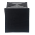 Prismatic Symmetry Side Table Black Concrete