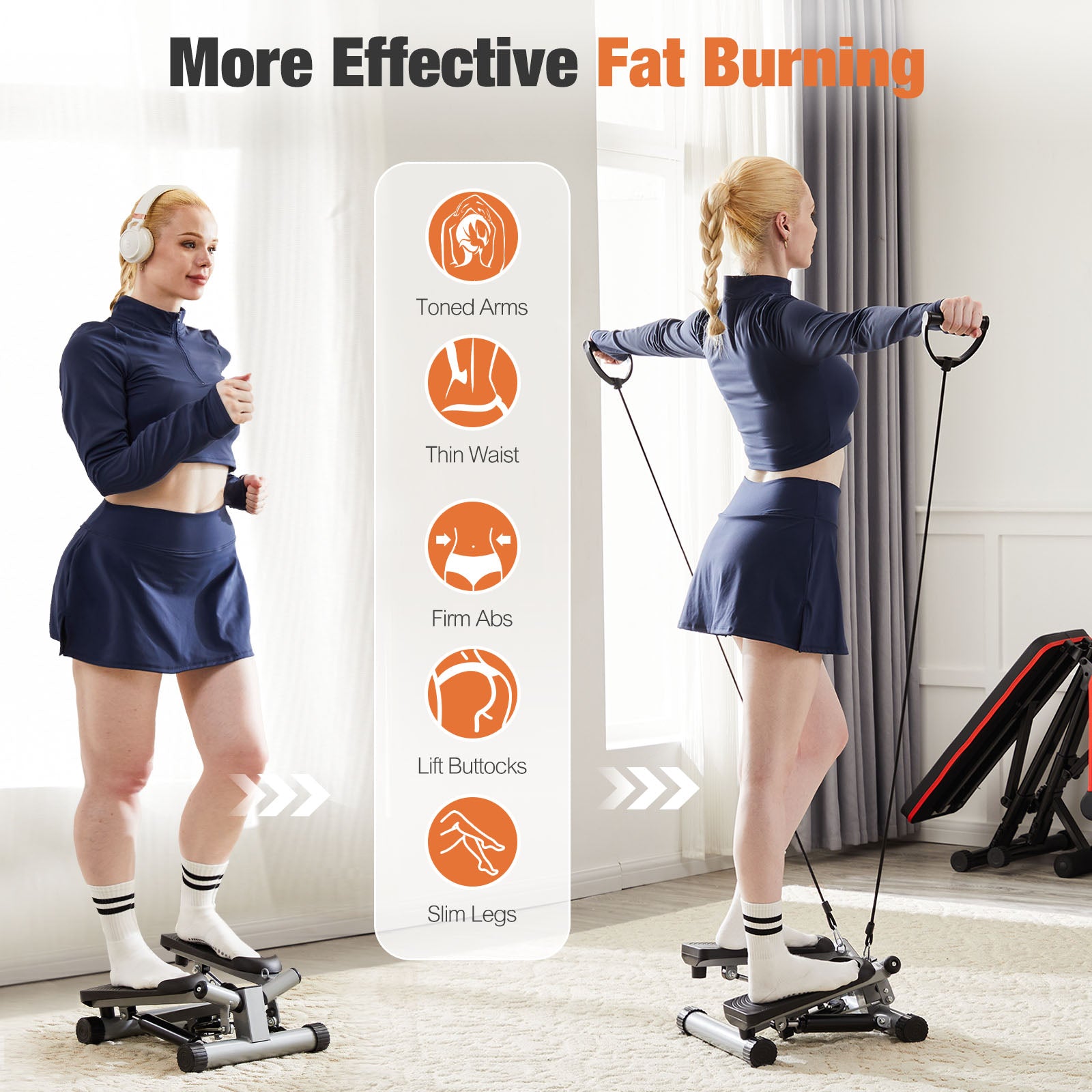 Stepper Exercise Machine Mini Stepper For Obese Mini Stepper For