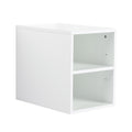 48 Inch Soft Close Doors Bathroom Vanity With Sink, Two Small Storage Shelves, 24