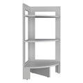 Riga Corner 3 Tier Shelf Side Table 31.7