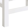 Zermatt Counter Stool Set Of 2 White White Wood