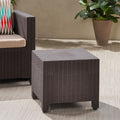 Mikael Accent Table - Dark Brown Polypropylene