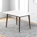 Levi Modern Style Solid Wood Rectangular Dining Kitchen Table 47