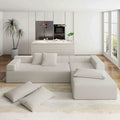 Modern Upholstered Sectional Sofa Couch Set,Modular 108