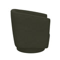 Bralin Green Swivel Accent Chair Green Foam Engineered Wood