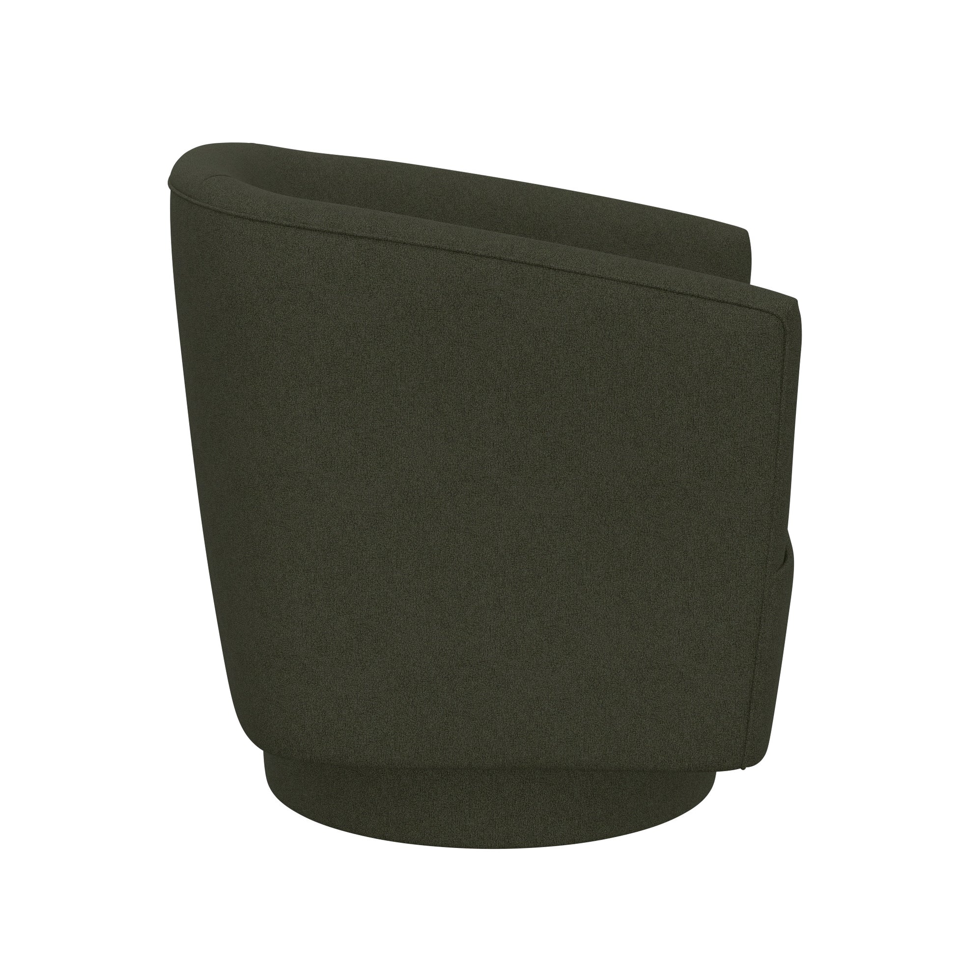 Bralin Green Swivel Accent Chair Green Foam Engineered Wood