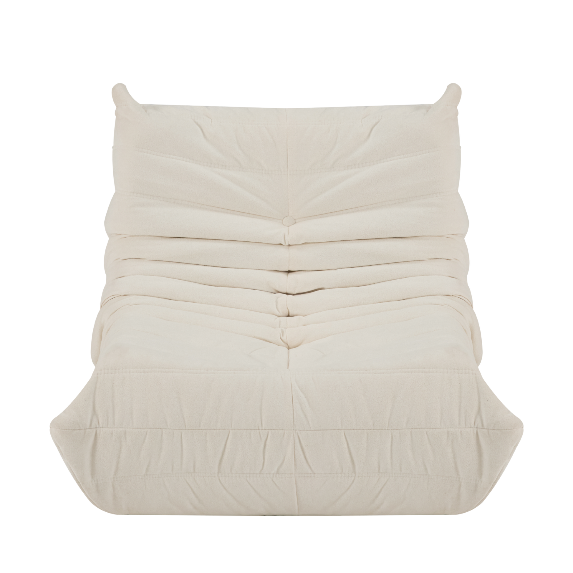 No Installation Bean Bag Chair Big Beanbag Chair For Adults Bean Bag Lounger Foam Chair For Home, Apartment, Living Room Or Gaming Venue Sofa In A Box Off White Polyester Primary Living Space Art Deco Armless Foam Polyester Blend