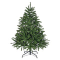 4.5 Ft Artificial Christmas Tree, Premium Hinged Spruce Tree With Metal Stand, 663 Tips Full Xmas Tree For Holiday Indoor Decor, Easy Assembly Green Pvc