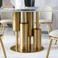 Modern Marble Dining Table, 59