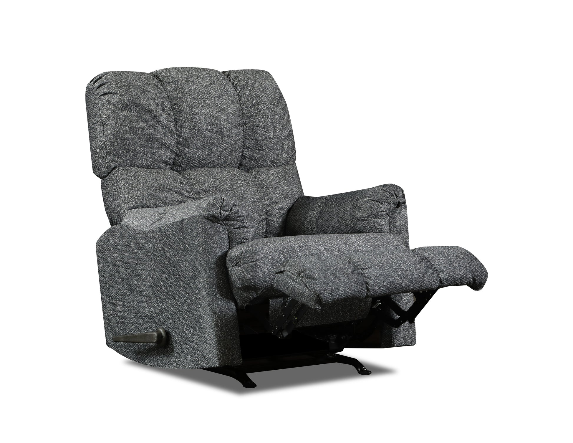 Sandstone Dusk Recliner Dark Gray Upholstered