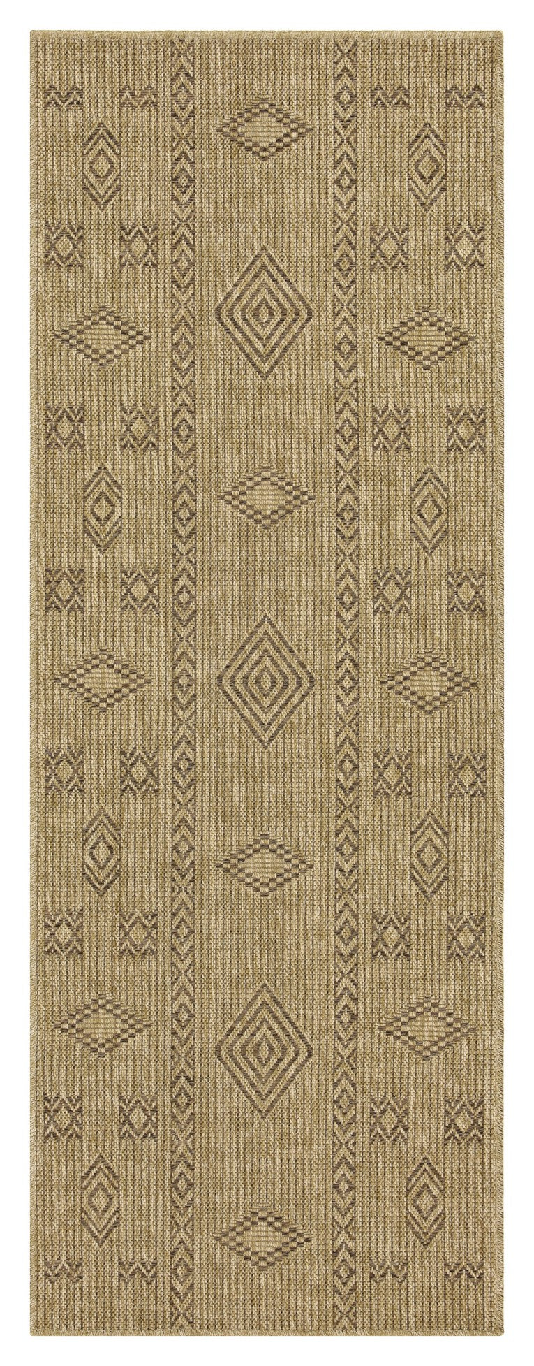 Earth Gc Ntl1002 Jute Mocha 5 Ft. 3 In. X 7 Ft. 3 In. Indoor Outdoor Area Rug Natural & Light Brown Polyester Polypropylene