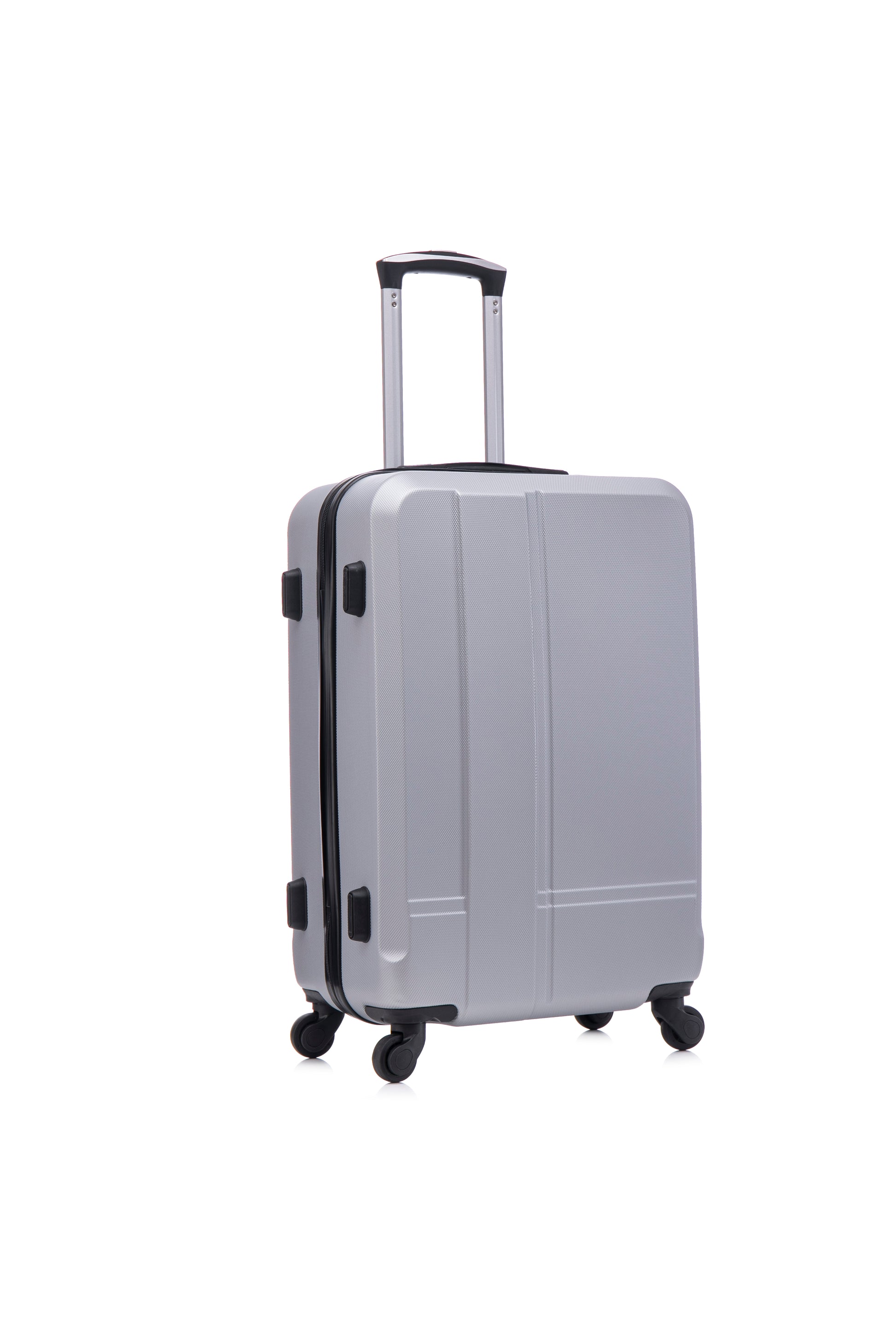 Luggage Set Of 3 Pieces 20 24 28 Luggage Set Wheel Luggage Abs Durable And Lightweight Rotating Hard Shell Luggage Silver Gray Silver Grey Abs