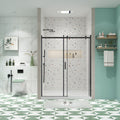 Glass Shower Door, Sliding Door, With 5 16