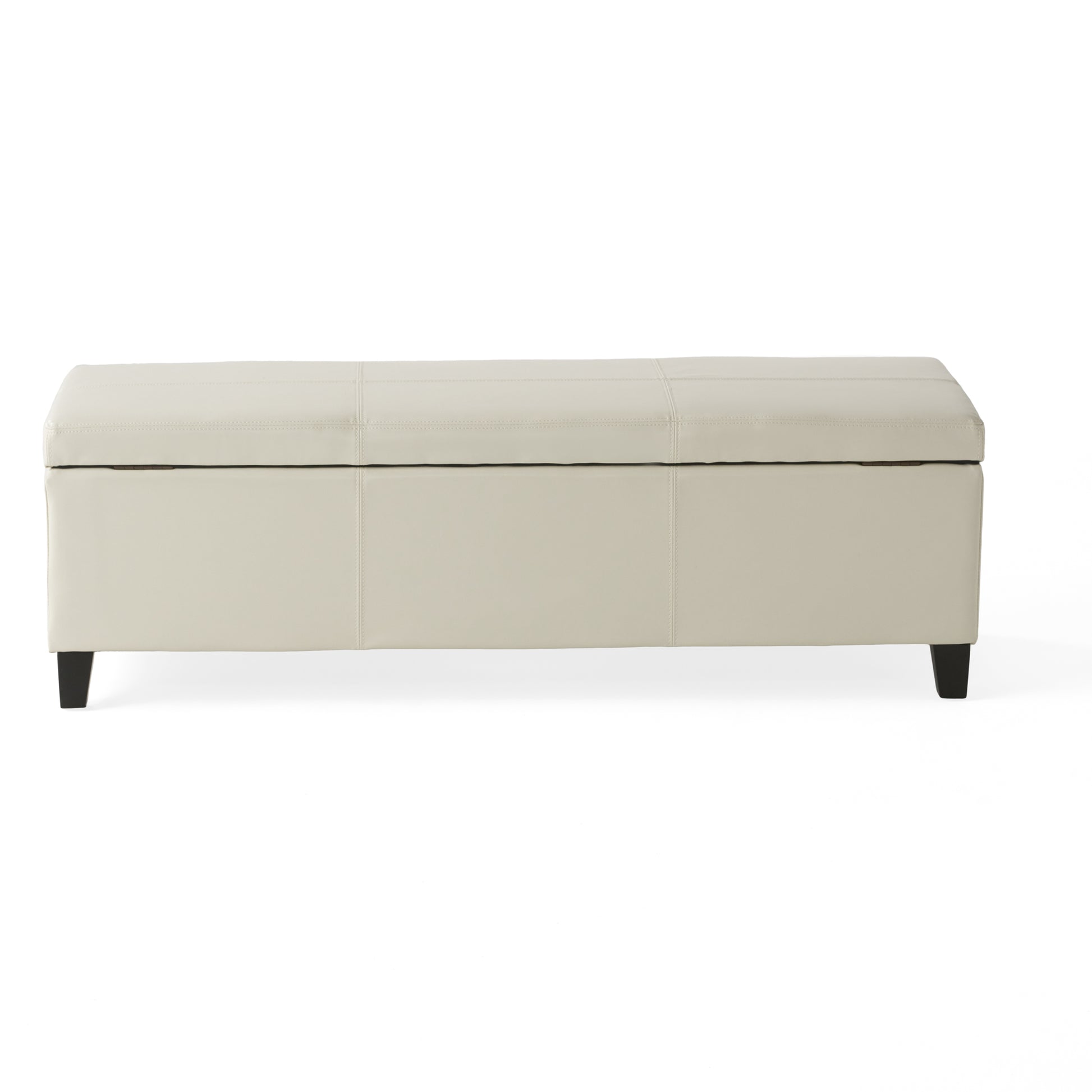 Glouster Storage Ottoman V2 Ivory Pu