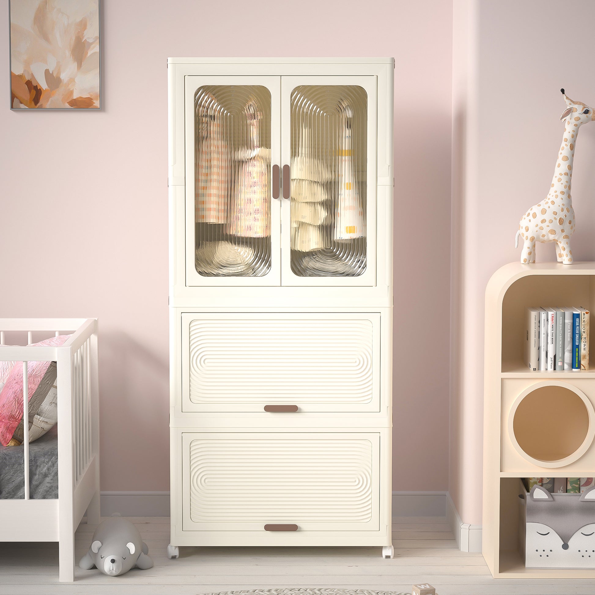 Portable Wardrobe Closet Storage Organizer For Clothes,Clothes Dresser