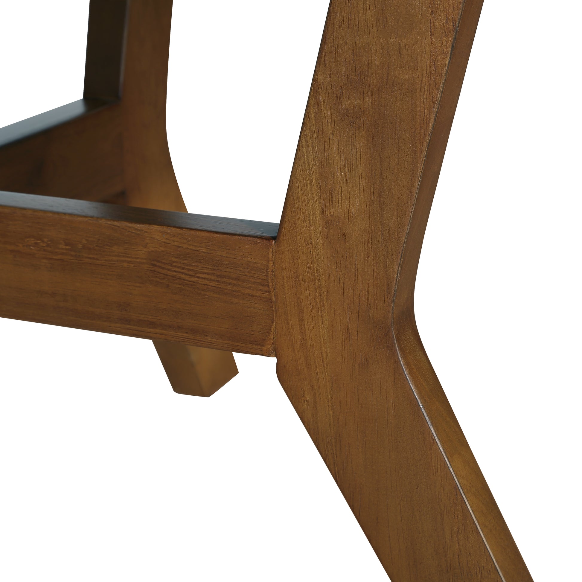 32Inch Wood Round Coffee Table For Living Room,Mid Century Farmhouse Circle Wooden Coffee Tables For Apartment, Easy Assembly, Walnut Walnut Rubber Wood