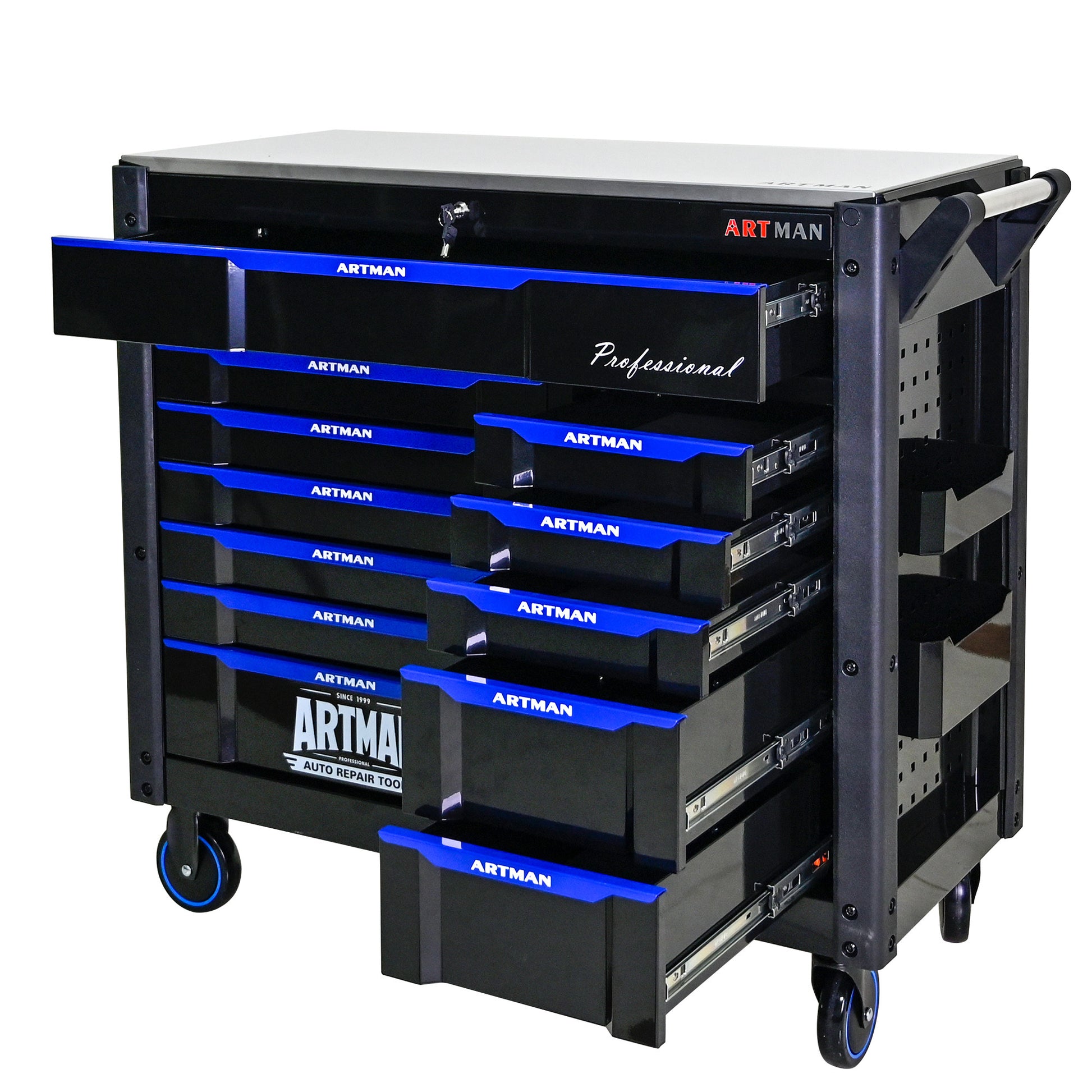 12 Layer Drawer Multi Purpose Tool Car, With