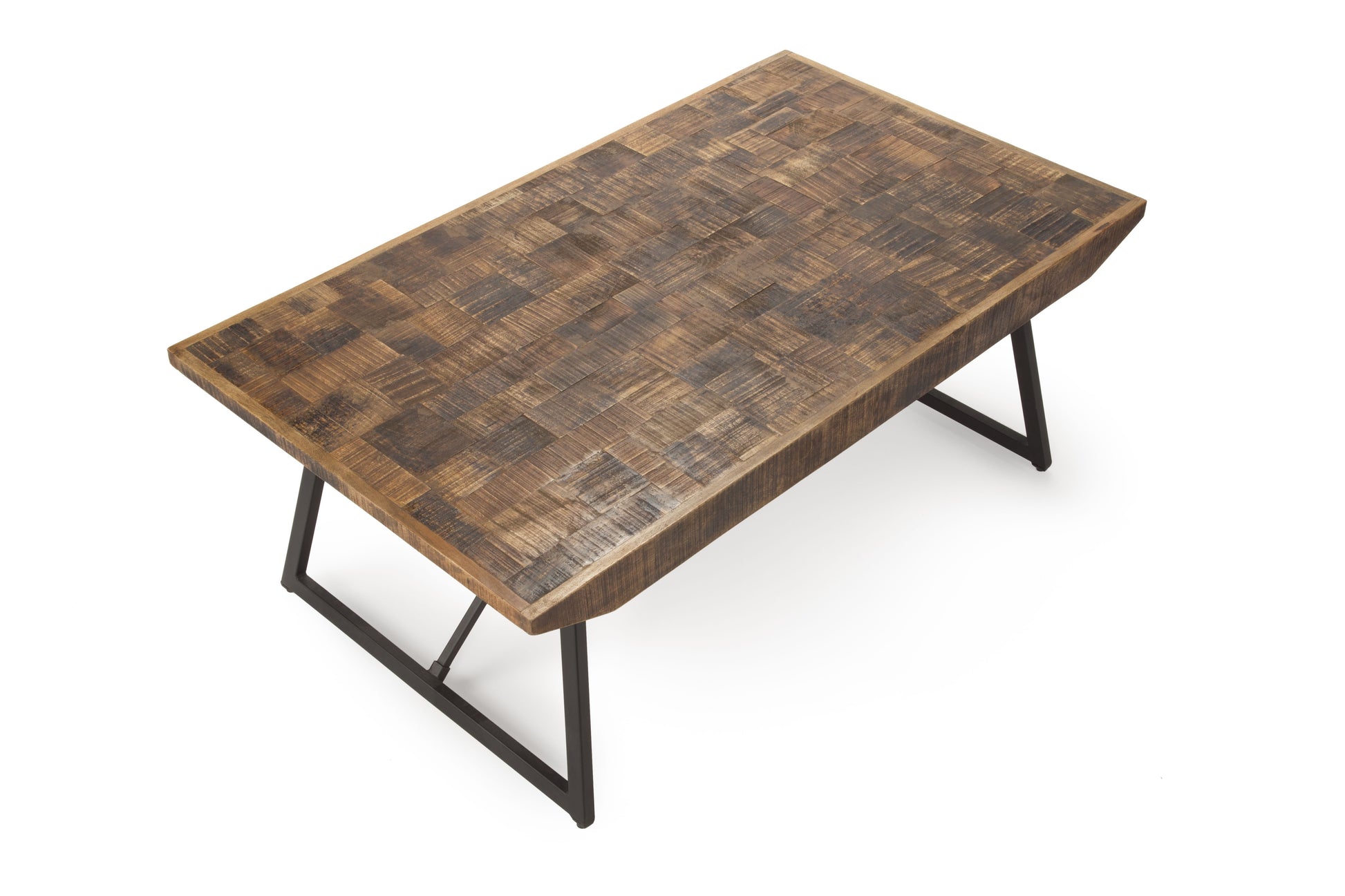 Walden Coffee Table Brown Brown Iron