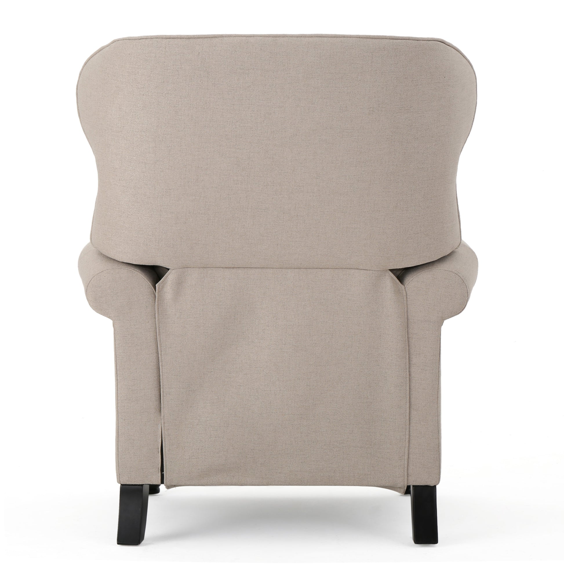 Push Rack Recliner Wheat Fabric