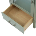 20 Inch Bathroom Vanity With Ceramic Sink Andstorage Ideal For Small Bathrooms Green Bathroom Solid Wood Mdf