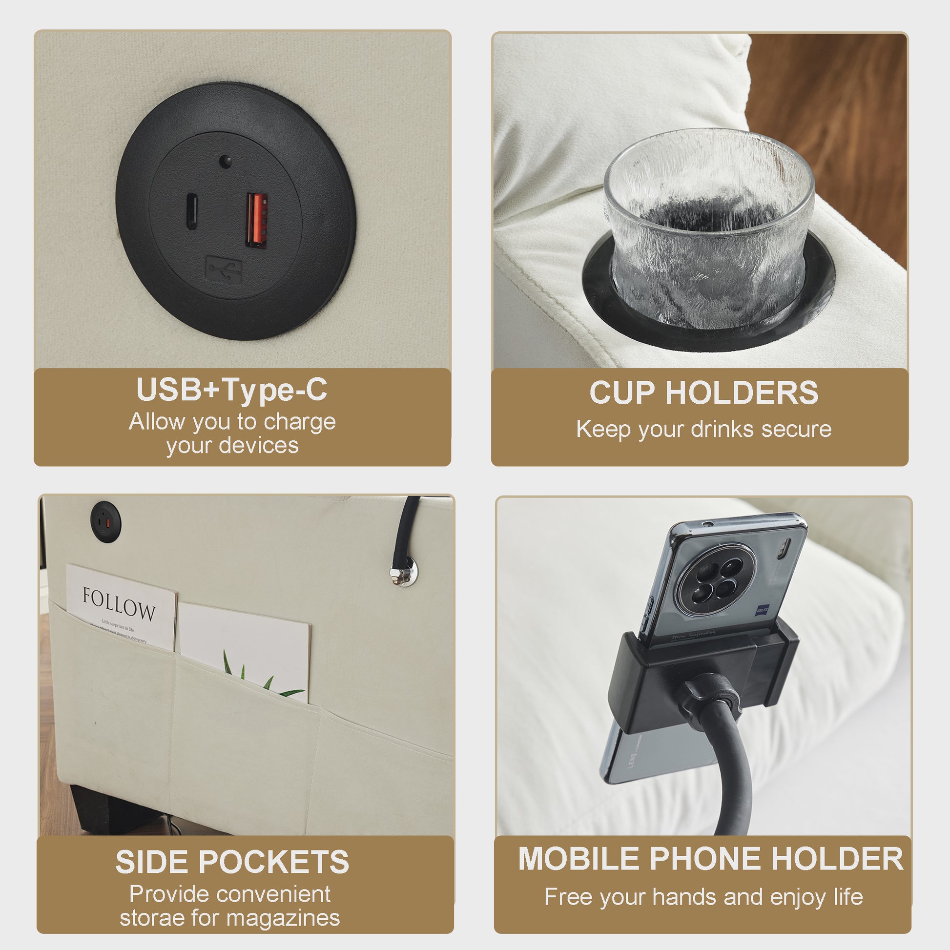 73.63*27.96 Pull Out Sofa Bed, Chenille Material, Pull Out Queen Sofa Bed With Memory Foam Mattress, For Living Room, Bedroom, Office, Apartment, White White Minimalist Chenille,Metal & Wood