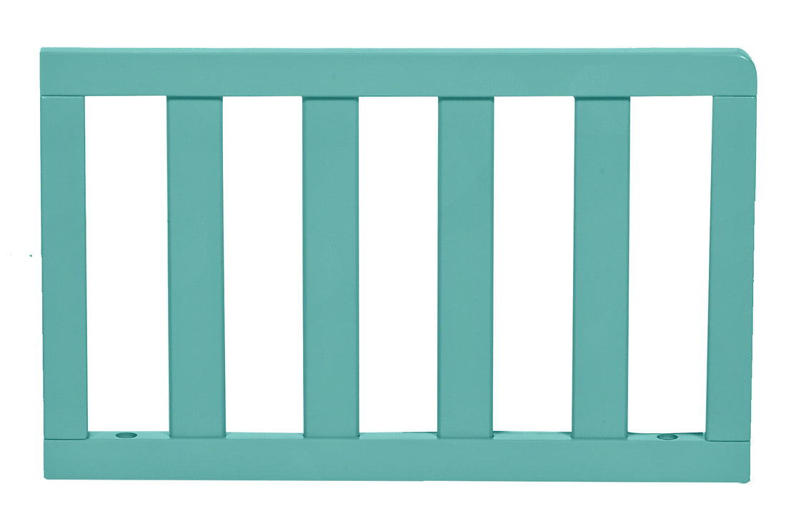 Riley Toddler Guard Rail Turquoise Turquoise Wood