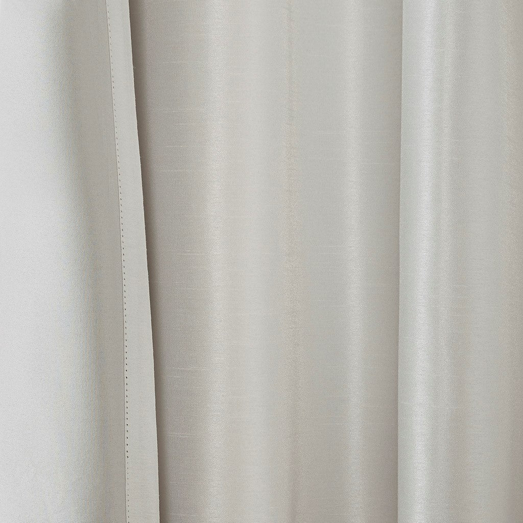 Twist Tab Total Blackout Window Curtain Panel Only 1 Pc Panel White Polyester